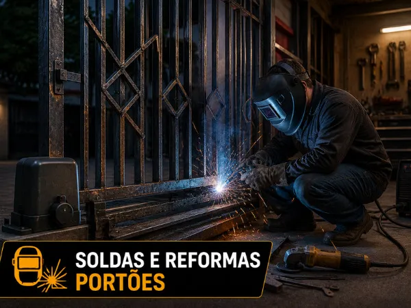 Reforma e Soldas de Portoes